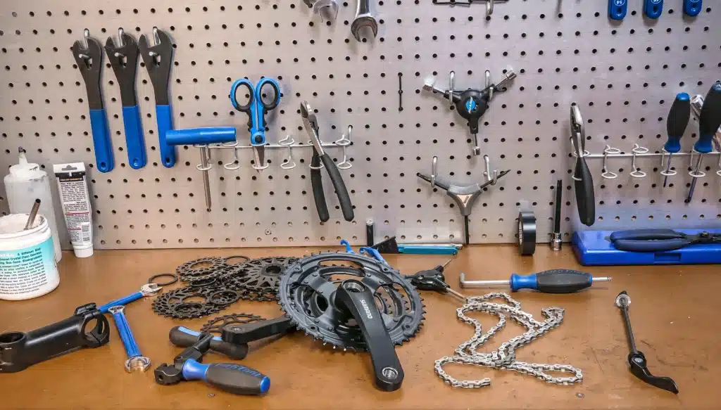 Bicycle workshop in Palma de Mallorca